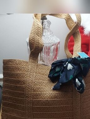 DRAPER JAMES Everyday Straw Tote